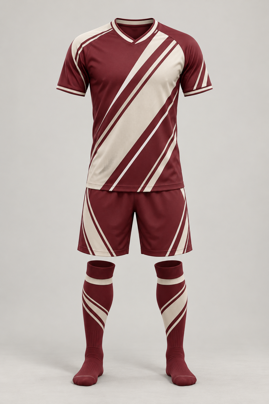 Bordo Krem Paralel